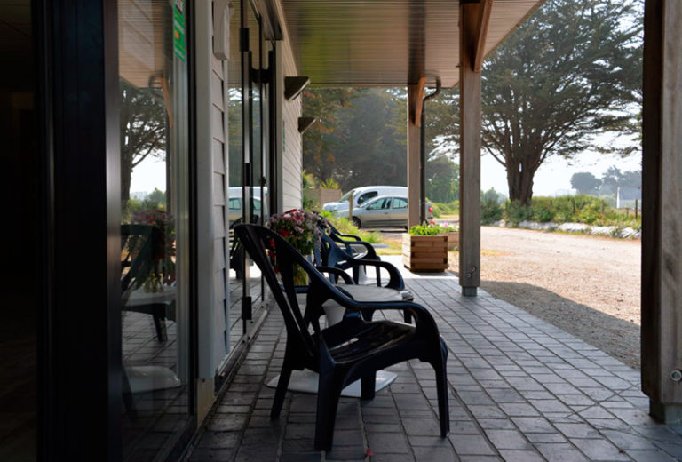 Réception du camping Ker Eden golfe du morbihan